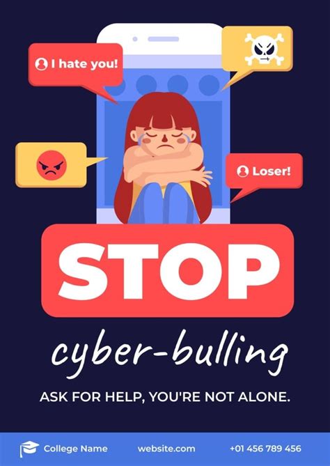 create anit bullying poster online|90+ Free Templates for 'Anti.